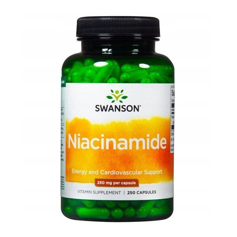 SWANSON Niacyna 250mg 250capsules
