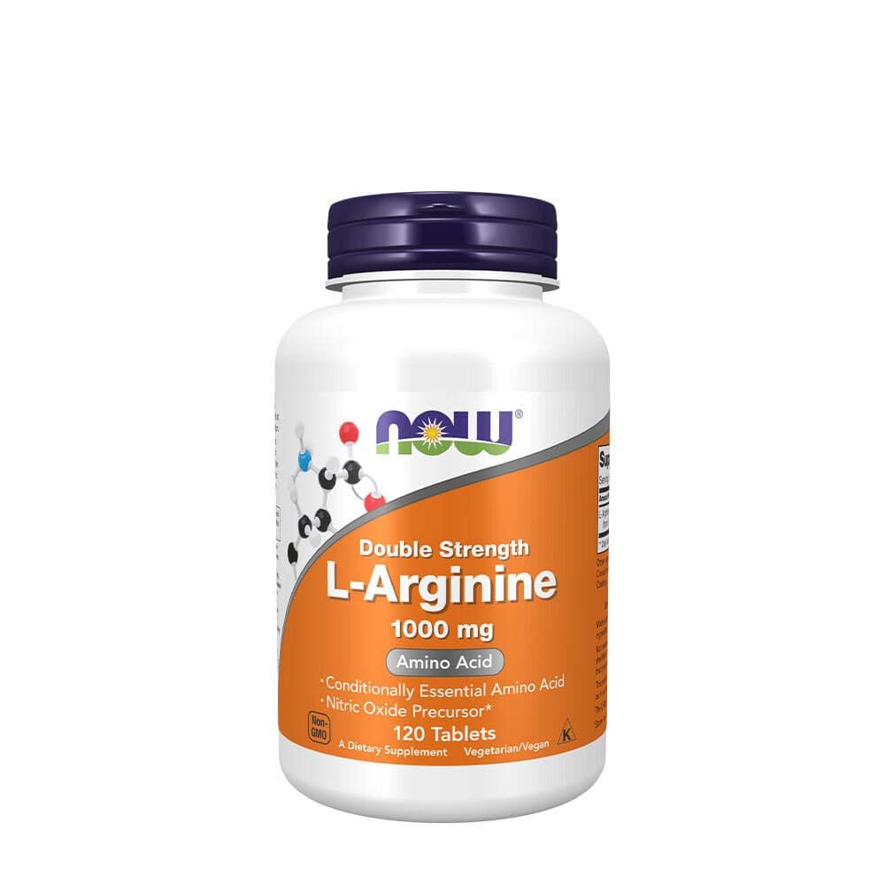 L-Arginine, 1000mg – 120 tablets