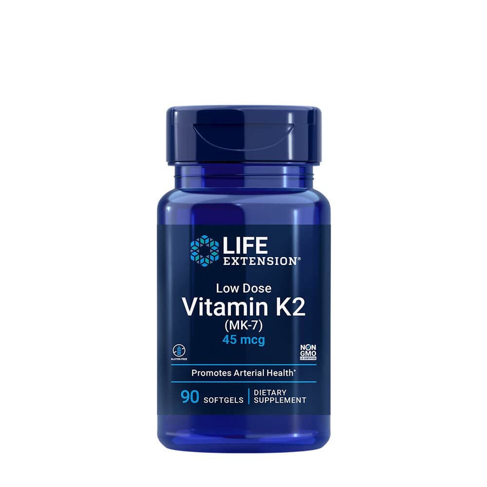 Low Dose Vitamin K2 (MK-7), 45µg - 90 softgels