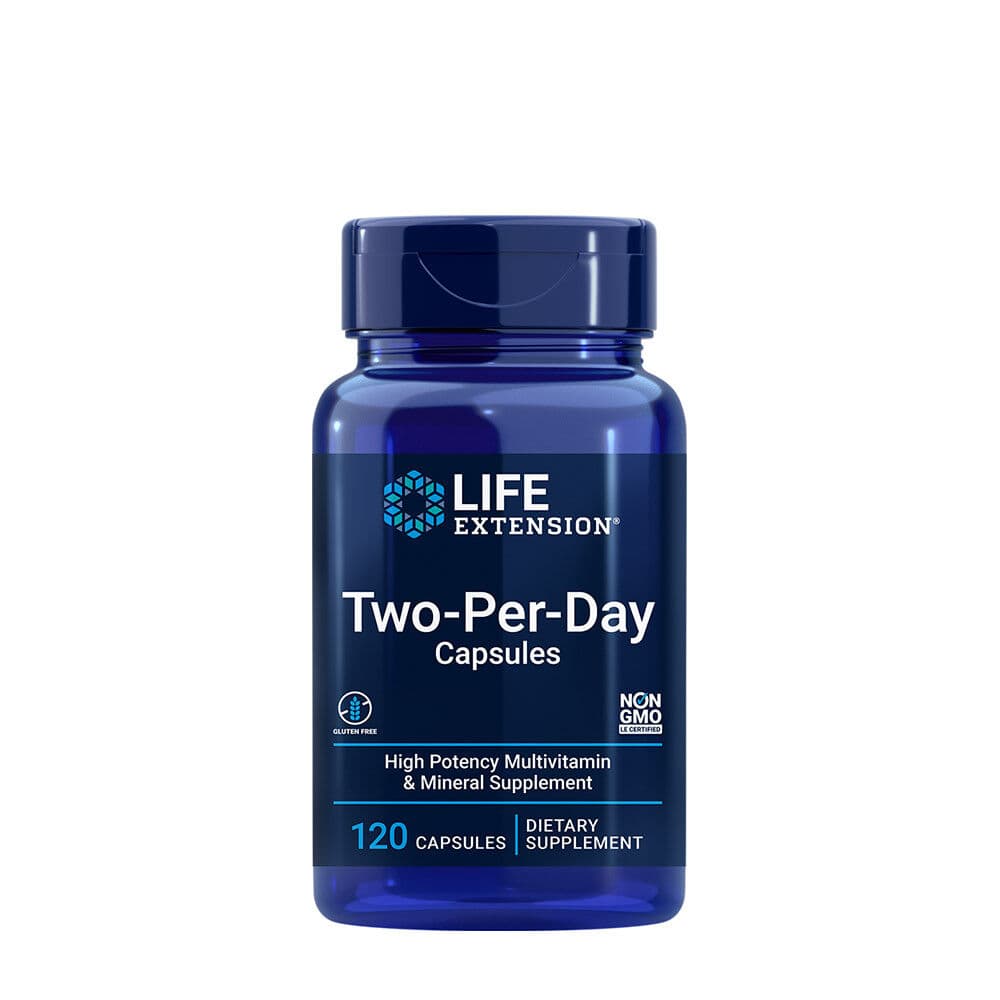 Two-Per-Day, Multivitamin – 120 capsules