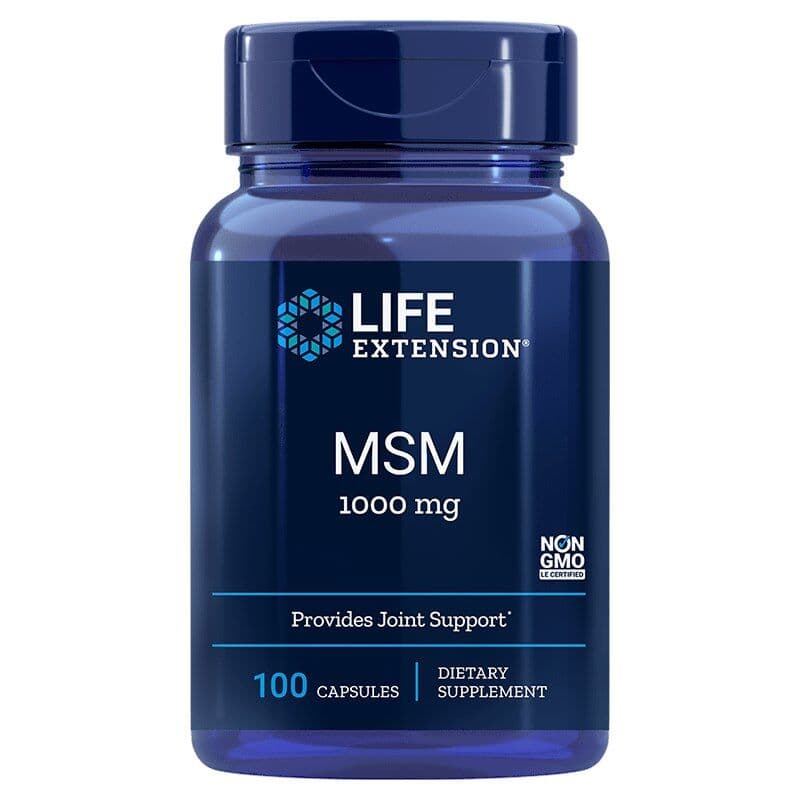 MSM, 1000mg - 100 capsules