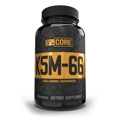 5% Nutrition - KSM-66 - Core Series - 90 caps