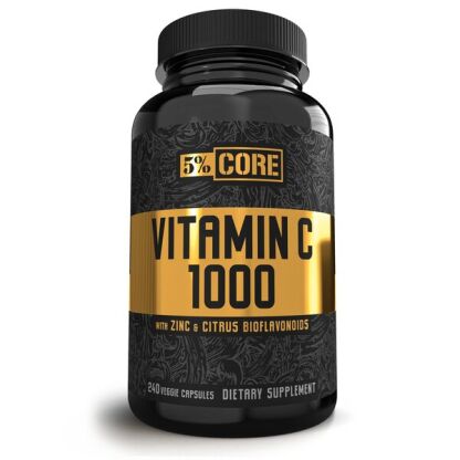 5% Nutrition - Vitamin C 1000 - Core Series - 240 vcaps