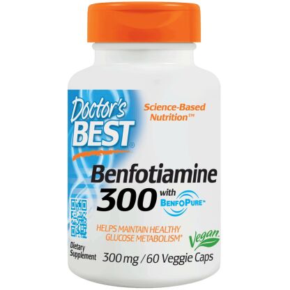 Doctor's Best - Benfotiamine with BenfoPure
