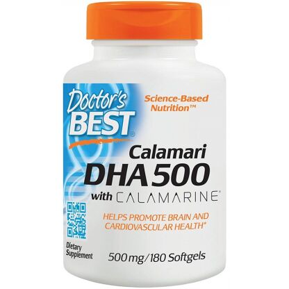Doctor's Best - Calamari DHA 500 with Calamarine
