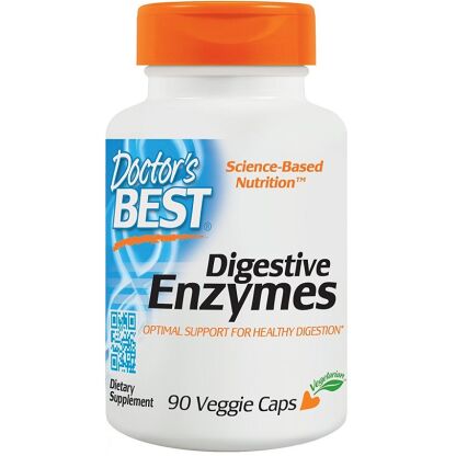 Doctor's Best - Digestive Enzymes - 90 vcaps