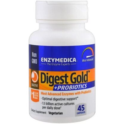 Enzymedica - Digest Gold + Probiotics - 45 caps