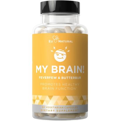 Eu Natural - My Brain! Feverfew & Butterbur - 60 vcaps