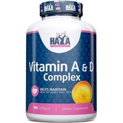 Haya Labs - Vitamin A & D Complex - 100 softgels