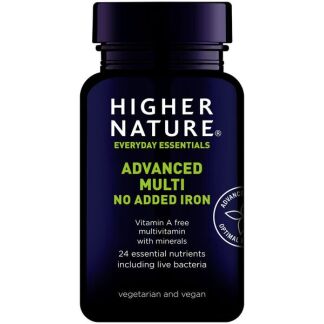 Higher Nature - Advanced Multi No Added Iron - 90 tabs
