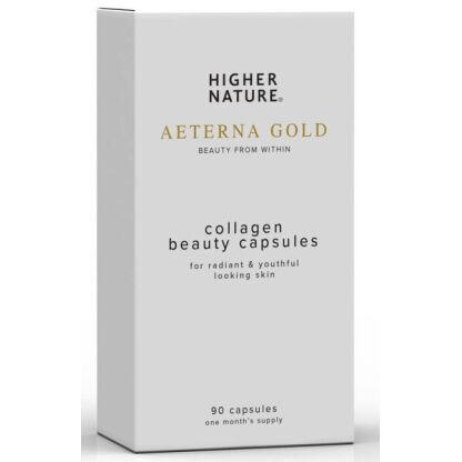 Higher Nature - Aeterna Gold Collagen Beauty Capsules - 90 caps