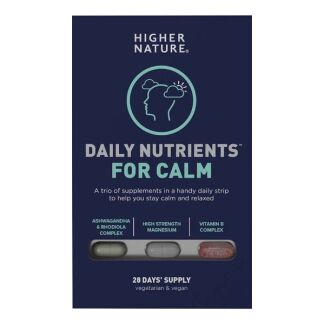 Higher Nature - Daily Nutrients for Calm - 28 days' supply