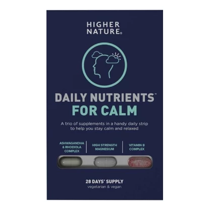 Higher Nature - Daily Nutrients for Calm - 28 days' supply
