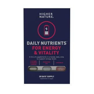 Higher Nature - Daily Nutrients for Energy & Vitality - 28 days' supply (tabs)