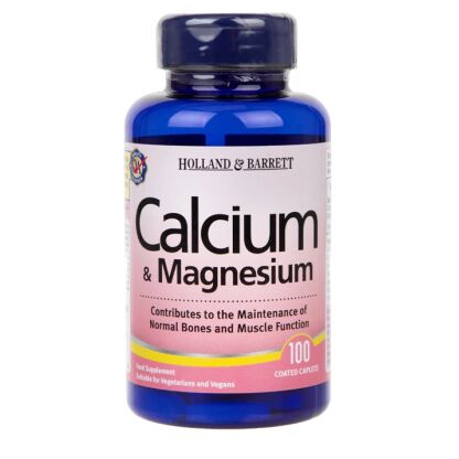 Holland & Barrett - Calcium & Magnesium - 100 caplets
