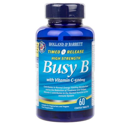 Holland & Barrett - Timed Release Busy B Complex with Vitamin C