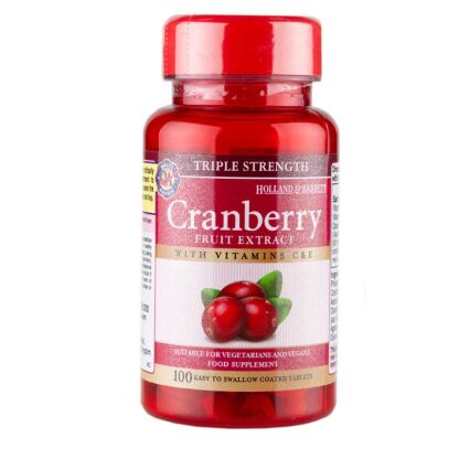 Holland & Barrett - Triple Strength Cranberry Extract - 100 tablets
