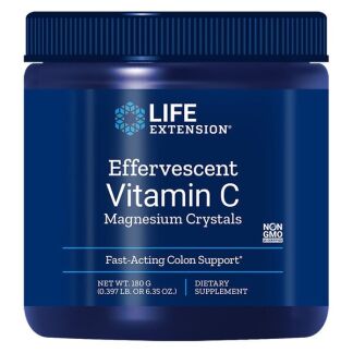 Life Extension - Effervescent Vitamin C Magnesium Crystals - 180g
