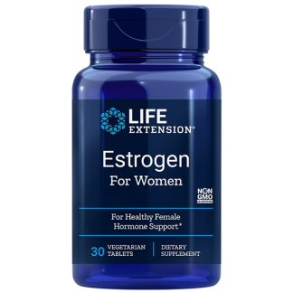 Life Extension - Estrogen For Women - 30 Vegetarian Tabs