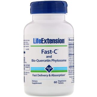 Life Extension - Fast-C and Bio-Quercetin Phytosome - 60 vegetarian tabs