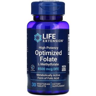 Life Extension - High Potency Optimized Folate - 30 vegetarian tabs