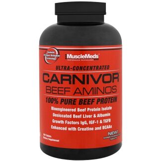 MuscleMeds - Carnivor Beef Aminos - 300 tabs