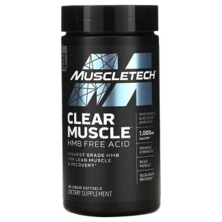 MuscleTech - Clear Muscle - 84 liquid softgels