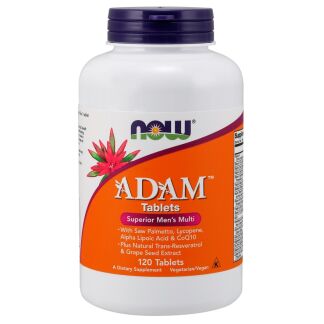 NOW Foods - ADAM Multi-Vitamin for Men - 120 tablets