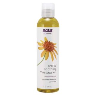 NOW Foods - Arnica Soothing Massage Oil - 237 ml.