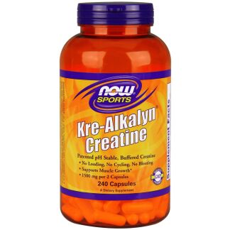 NOW Foods - Kre-Alkalyn Creatine - 240 caps