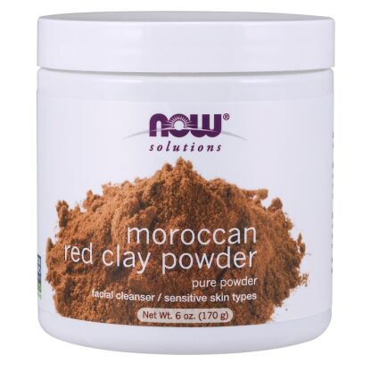NOW Foods - Red Clay Powder Moroccan - 170g