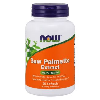 NOW Foods - Saw Palmetto Extract with Pumpkin Seed Oil and Zinc