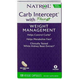 Natrol - Carb Intercept with Phase 2 - 120 vcaps