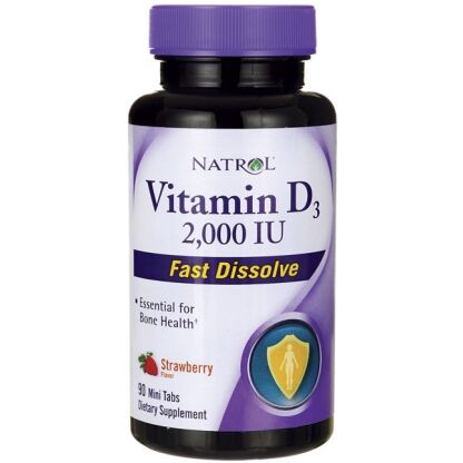 Natrol - Vitamin D3 Fast Dissolve