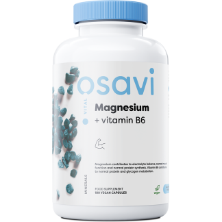 Osavi - Magnesium + Vitamin B6 - 180 vegan caps