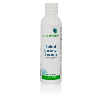 Seeking Health - Optimal Liposomal Curcumin with Resveratrol - 180 ml. (EAN 810007520247)