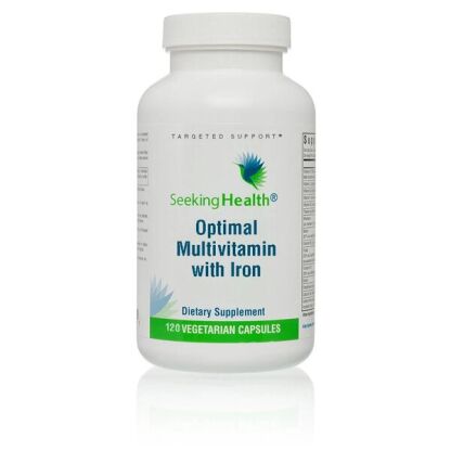 Seeking Health - Optimal Multivitamin with Iron - 120 vcaps