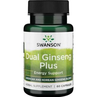 Swanson - Dual Ginseng Plus - 60 caps
