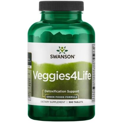 Swanson - Veggies4Life - 300 tabs