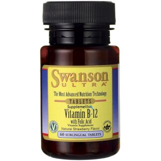 Swanson - Vitamin B-12 with Folic Acid
