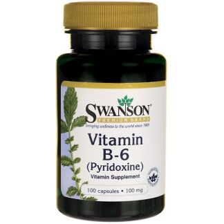 Swanson - Vitamin B-6 (Pyridoxine)