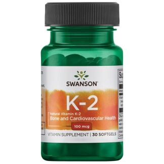 Swanson - Vitamin K-2 - Natural