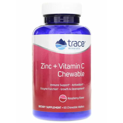 Trace Minerals - Zinc + Vitamin C Chewable