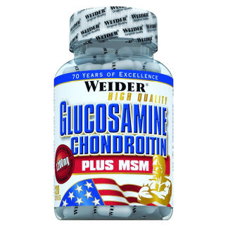 Weider - Glucosamine Chondrotin Plus MSM - 120 caps