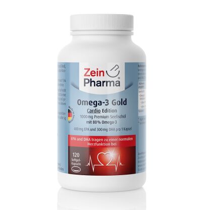 Zein Pharma - Omega-3 Gold - Cardio Edition