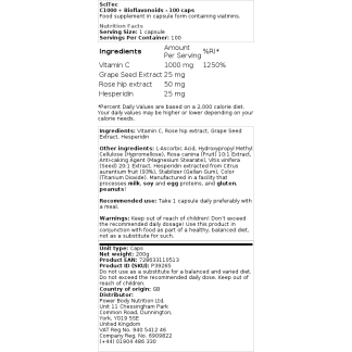 SciTec - C1000 + Bioflavonoids