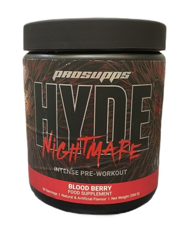 Prosupps – Hyde Nightmare Pre-Workout, Blood Berry - 306G